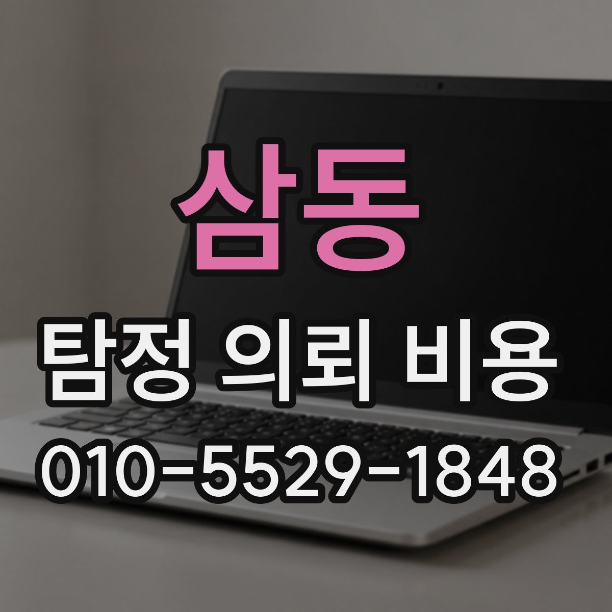 삼동 탐정 의뢰 비용