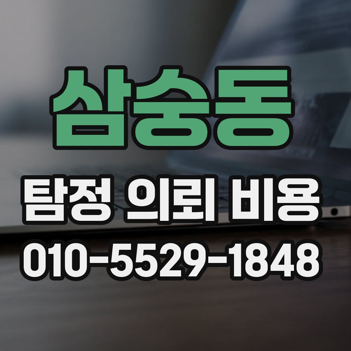 삼숭동 탐정 의뢰 비용