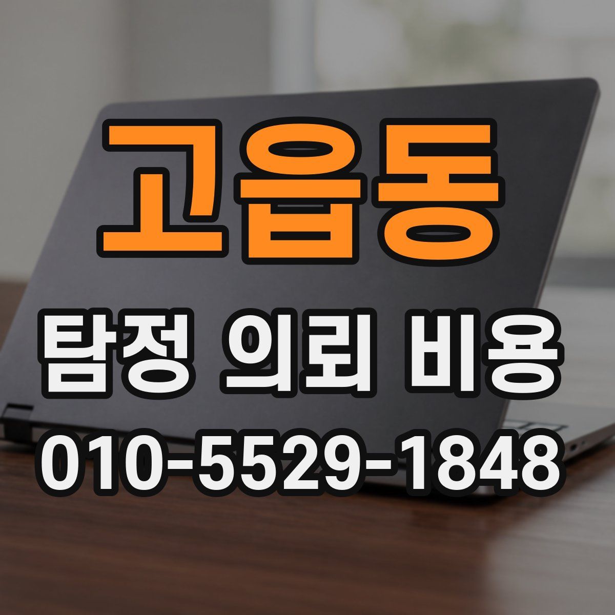 고읍동 탐정 의뢰 비용