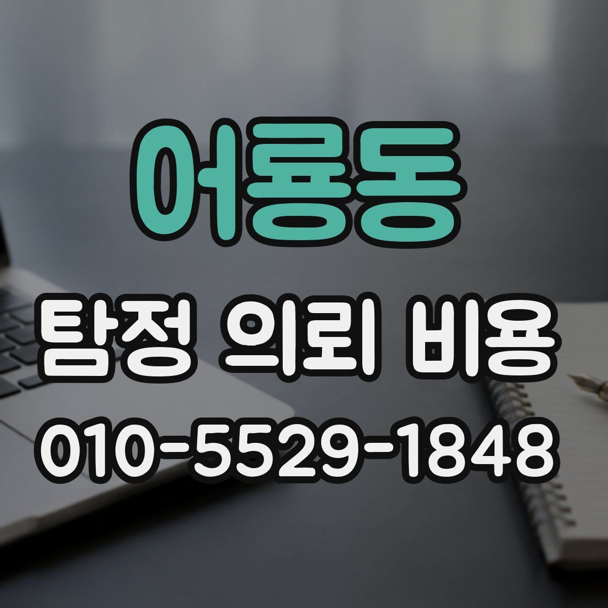어룡동 탐정 의뢰 비용