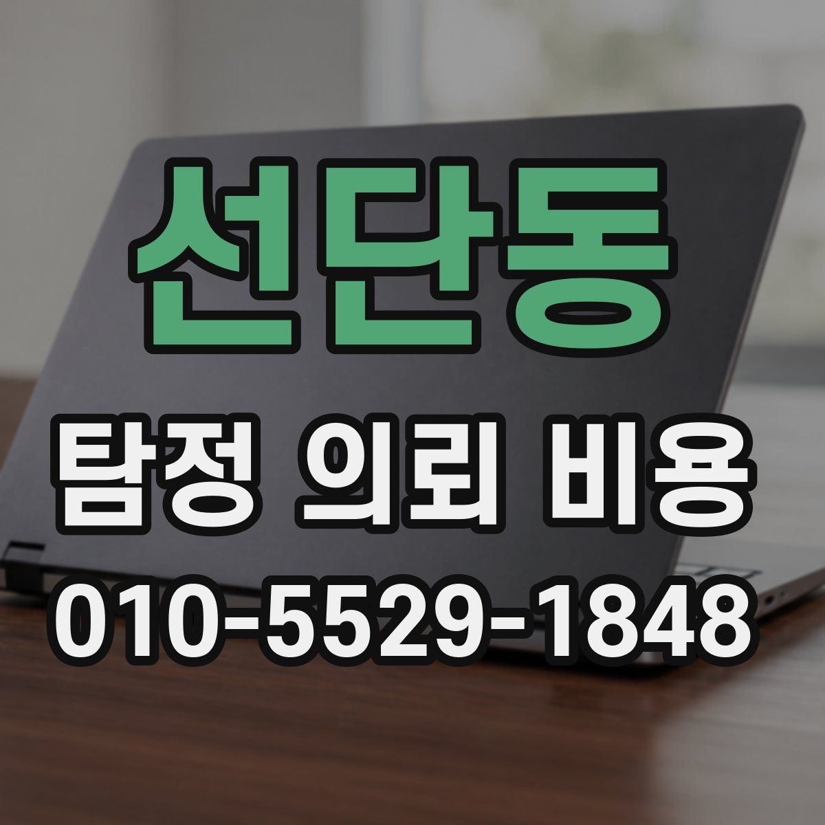 선단동 탐정 의뢰 비용