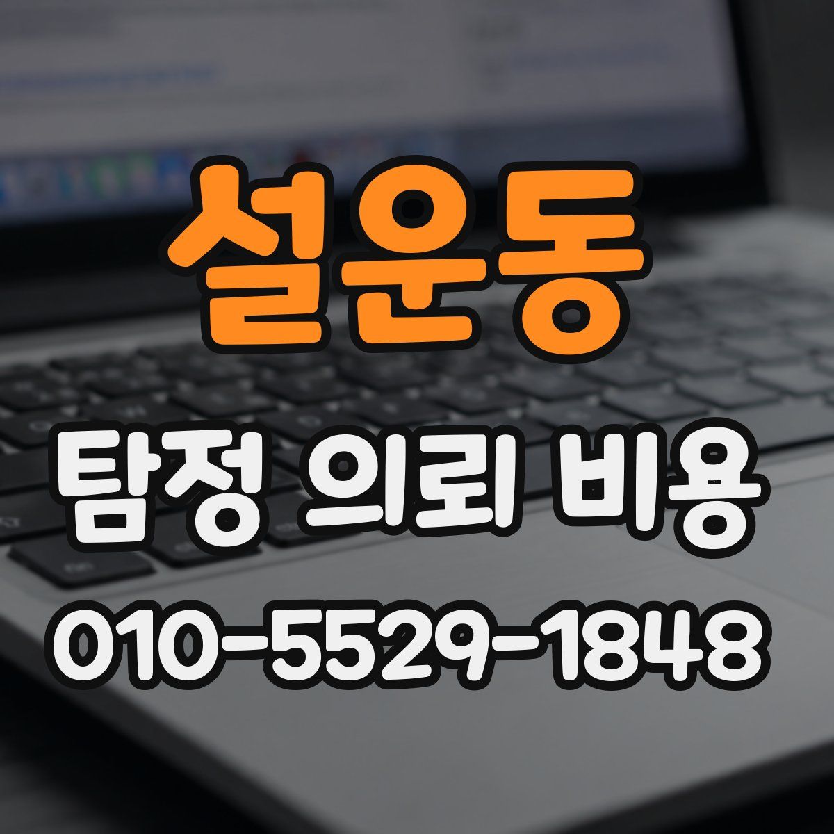 설운동 탐정 의뢰 비용