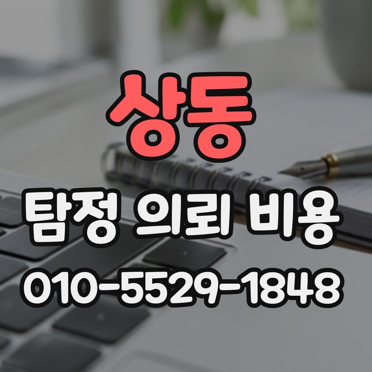 상동 탐정 의뢰 비용