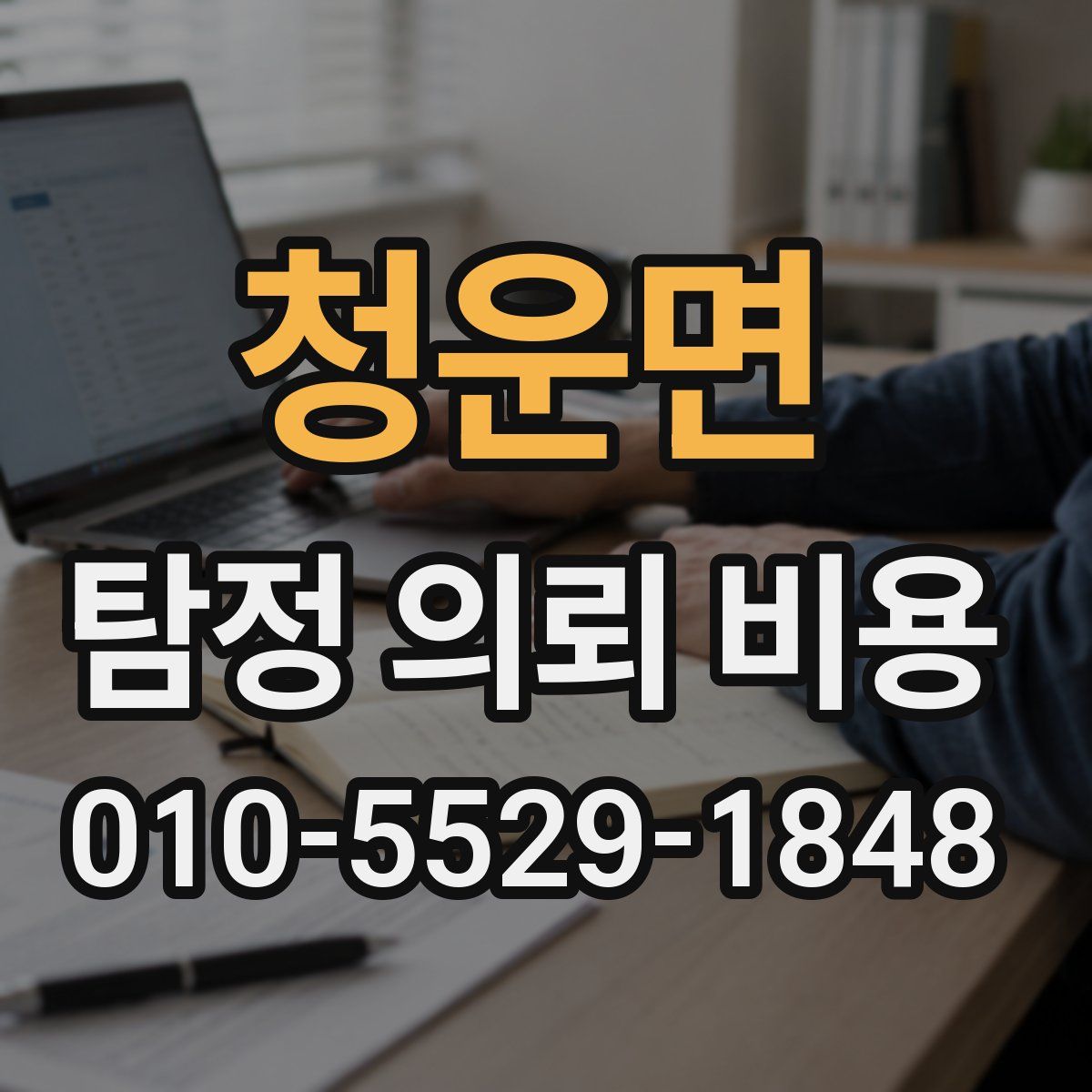 청운면 탐정 의뢰 비용