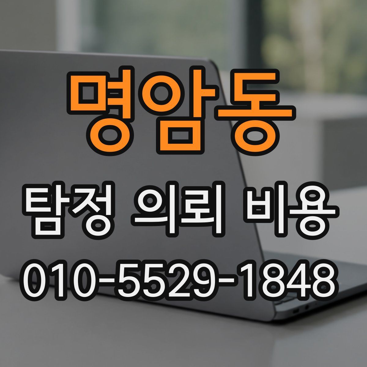 명암동 탐정 의뢰 비용