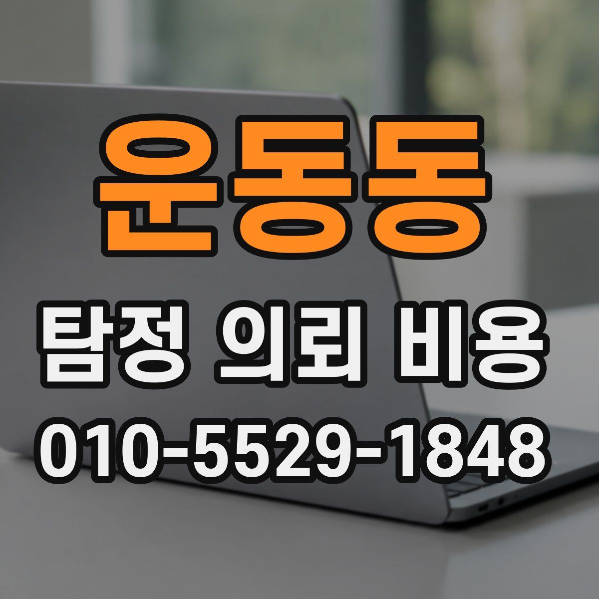 운동동 탐정 의뢰 비용