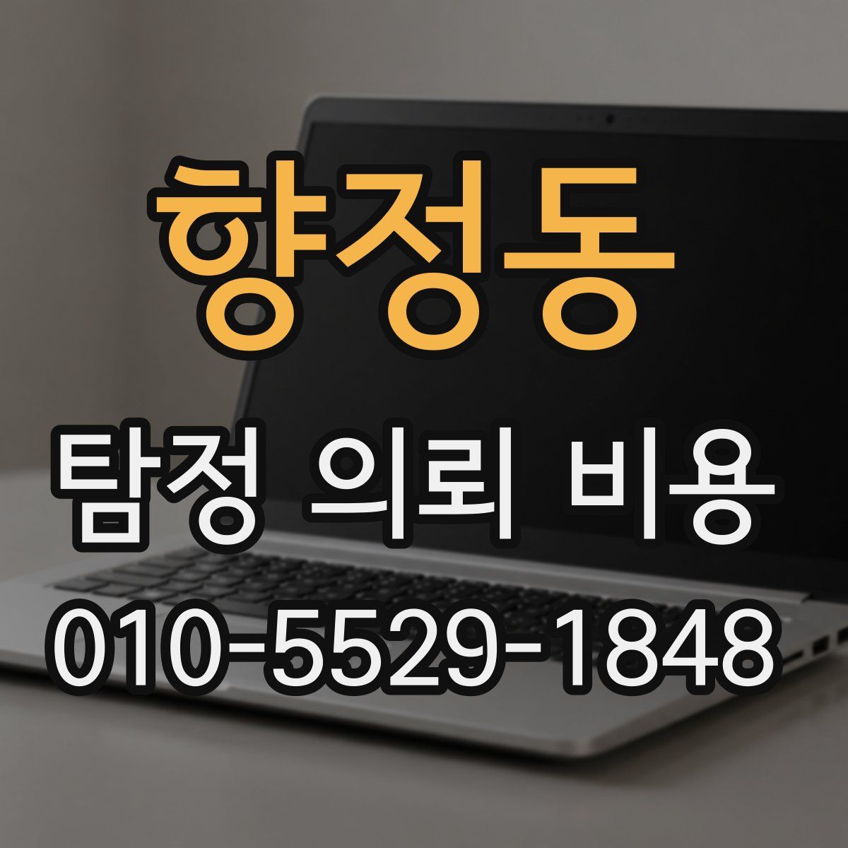 향정동 탐정 의뢰 비용