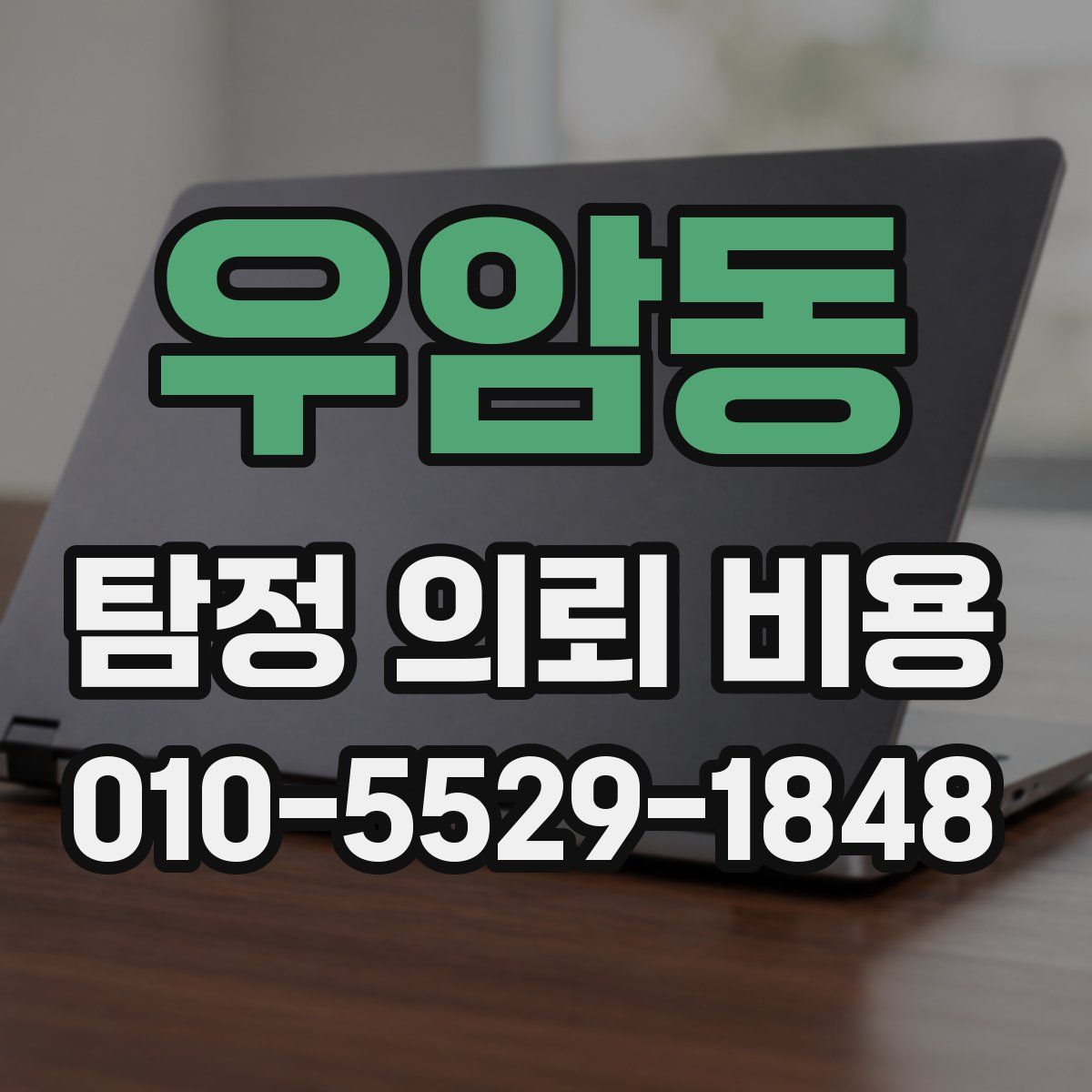 우암동 탐정 의뢰 비용