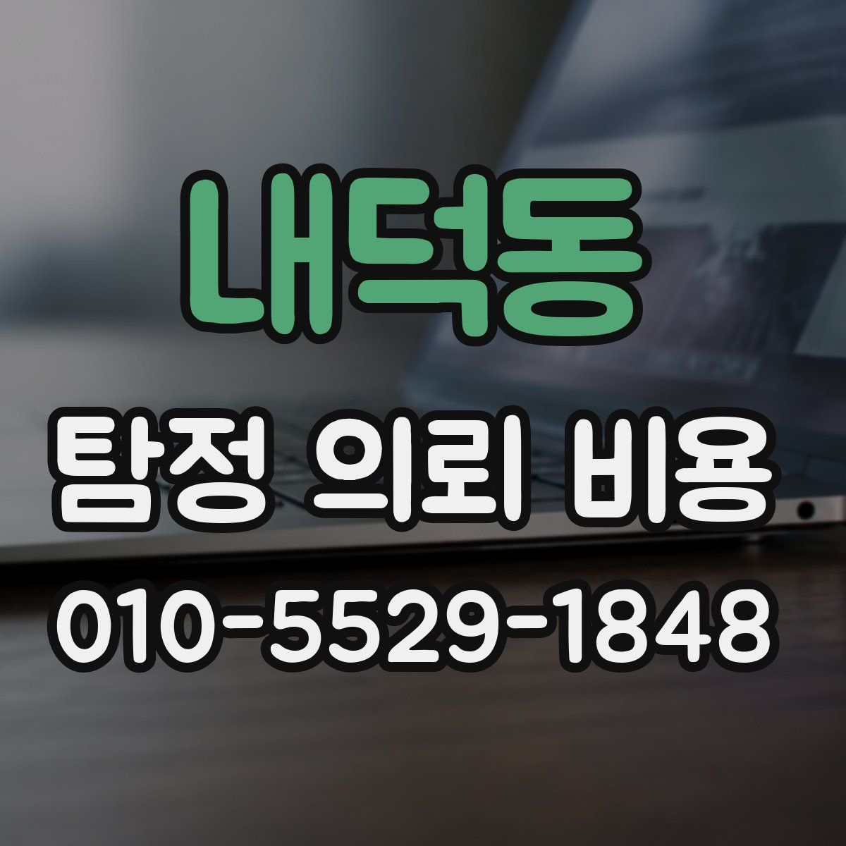 내덕동 탐정 의뢰 비용