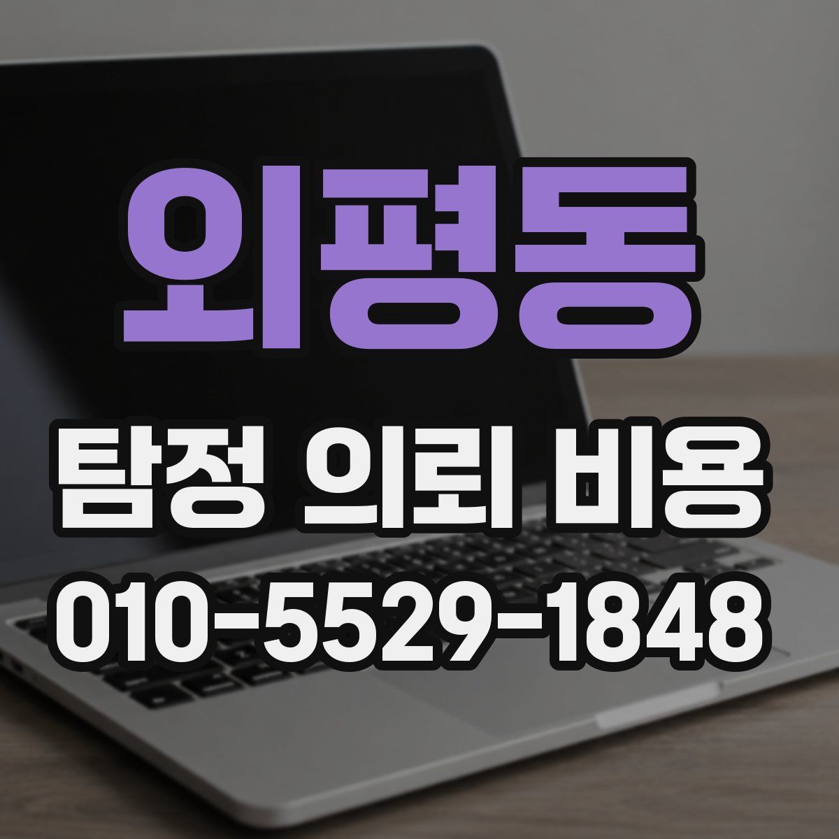 외평동 탐정 의뢰 비용