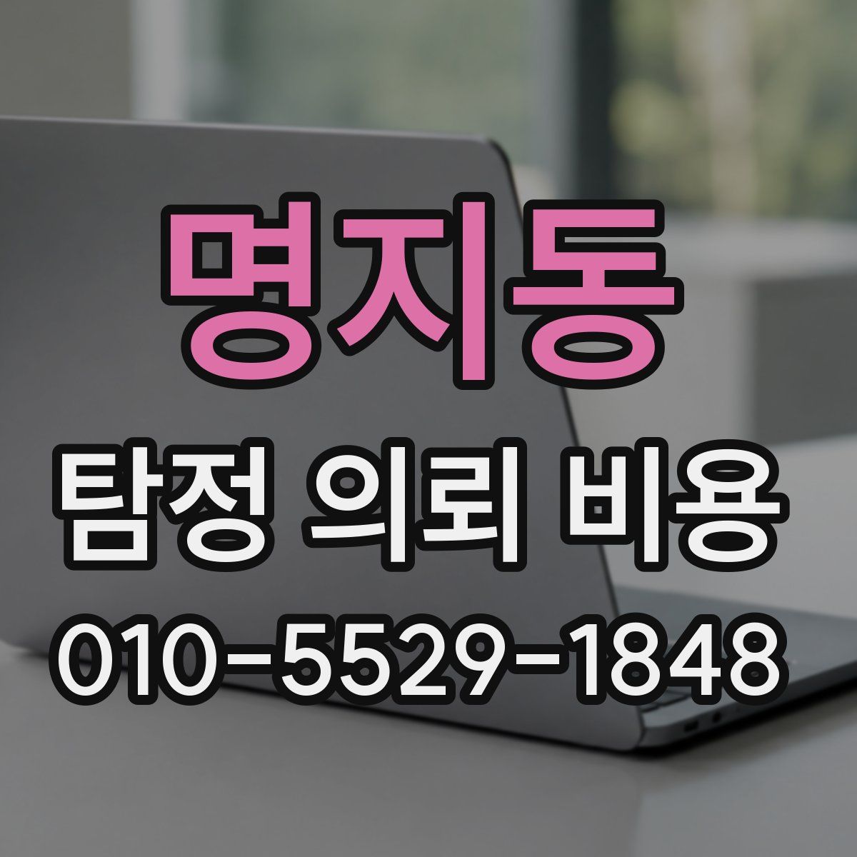 명지동 탐정 의뢰 비용