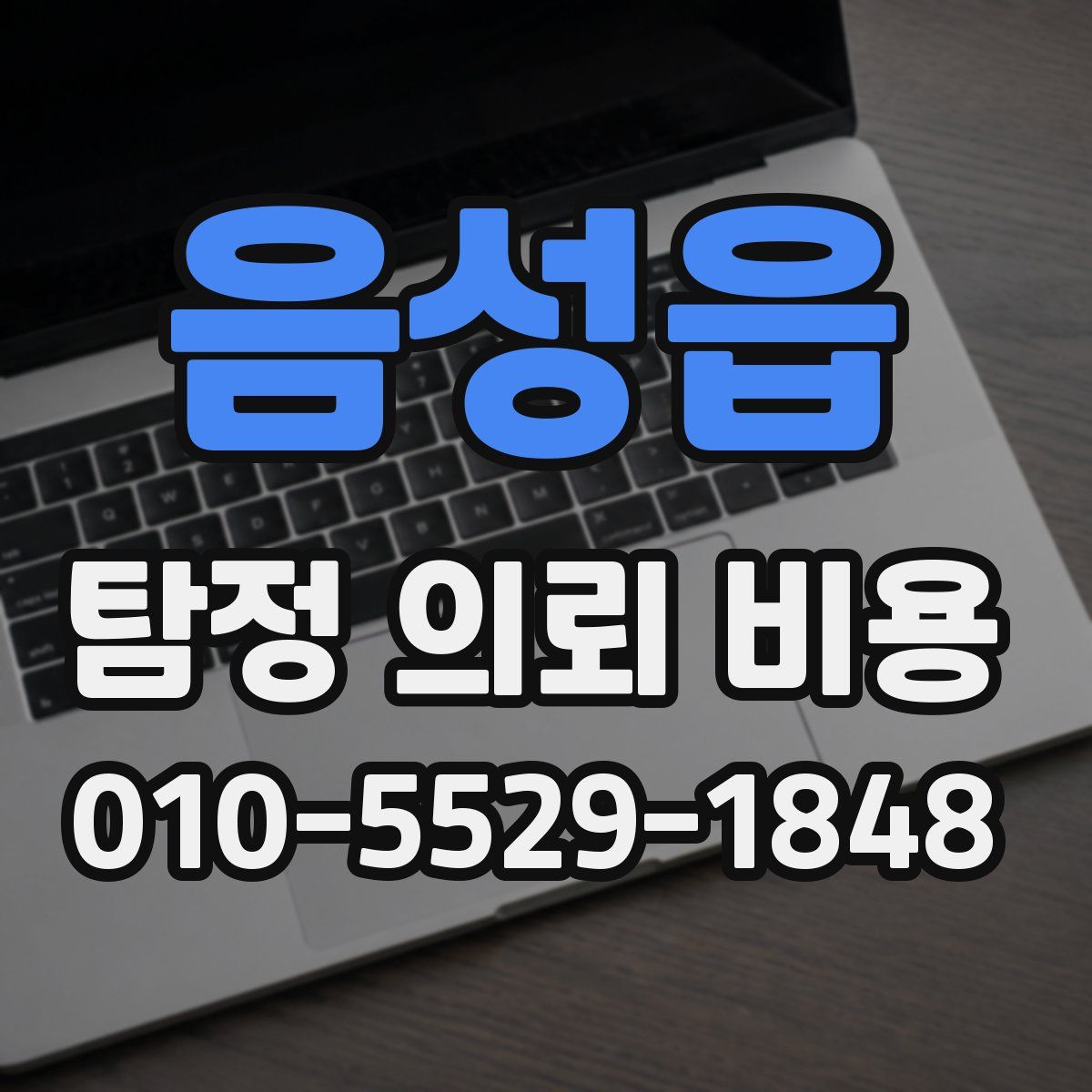 음성읍 탐정 의뢰 비용