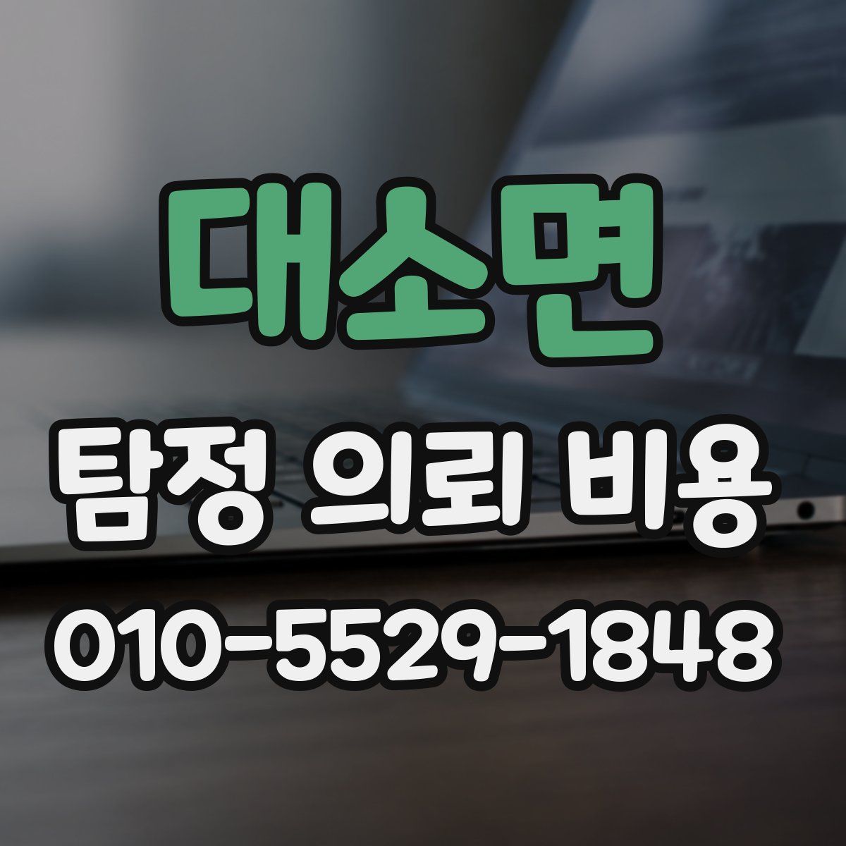 대소면 탐정 의뢰 비용