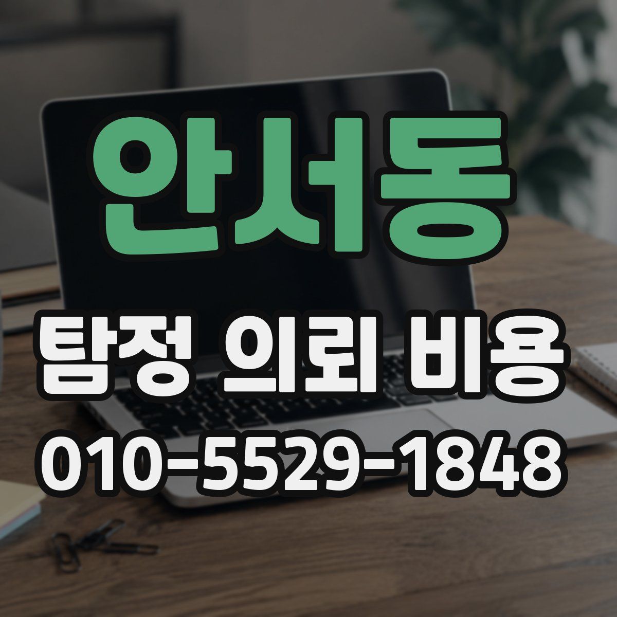 안서동 탐정 의뢰 비용