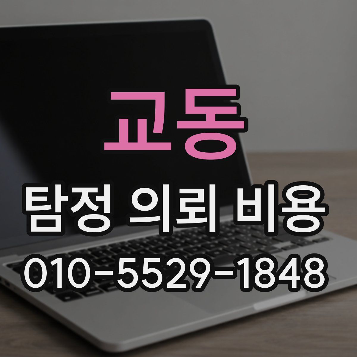 교동 탐정 의뢰 비용