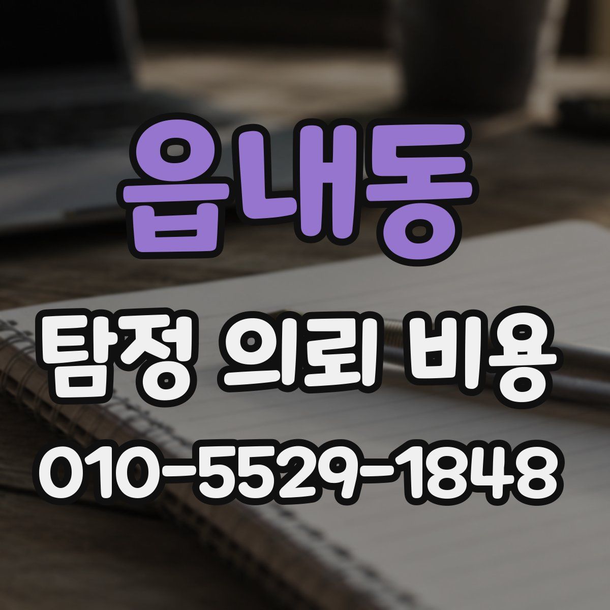 읍내동 탐정 의뢰 비용