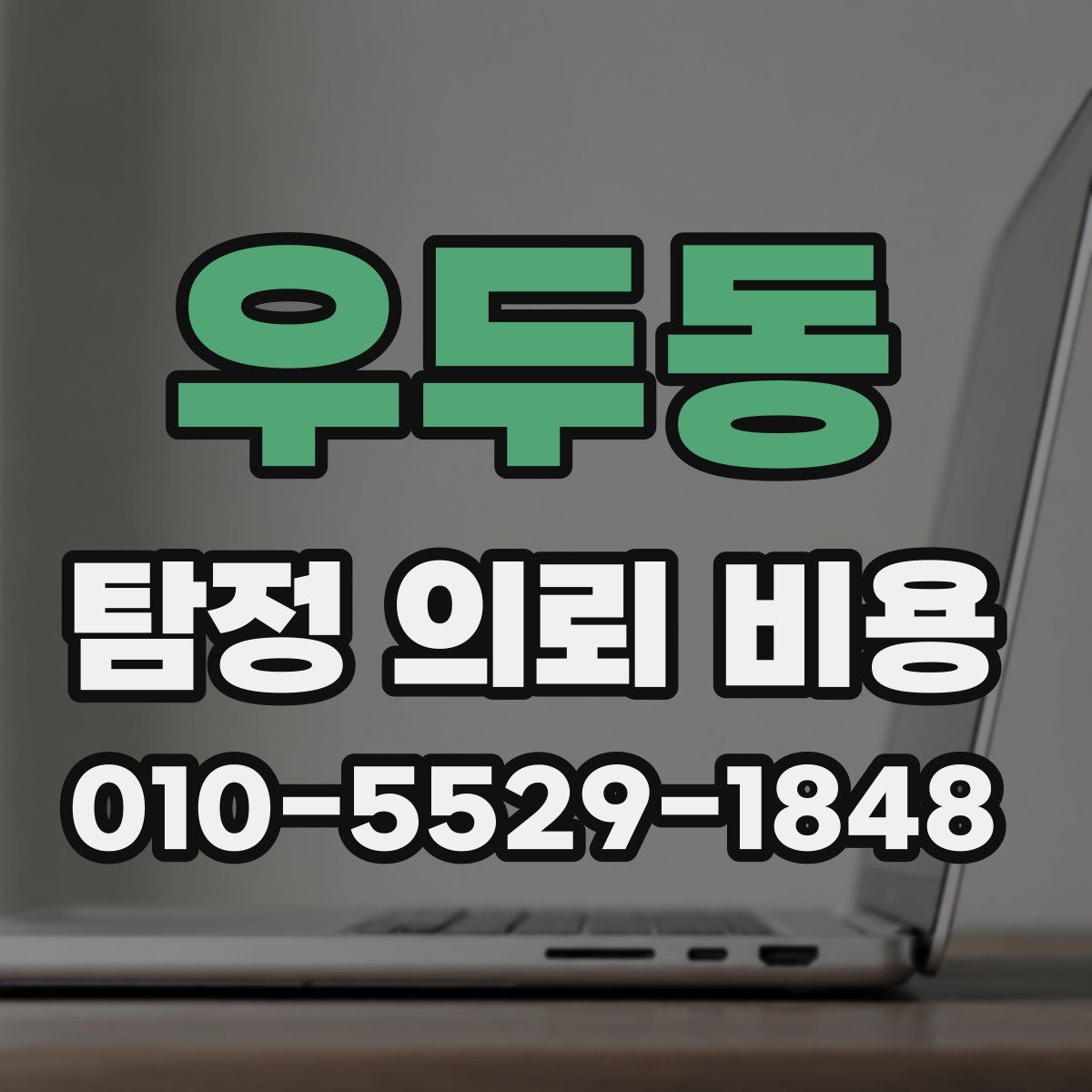 우두동 탐정 의뢰 비용