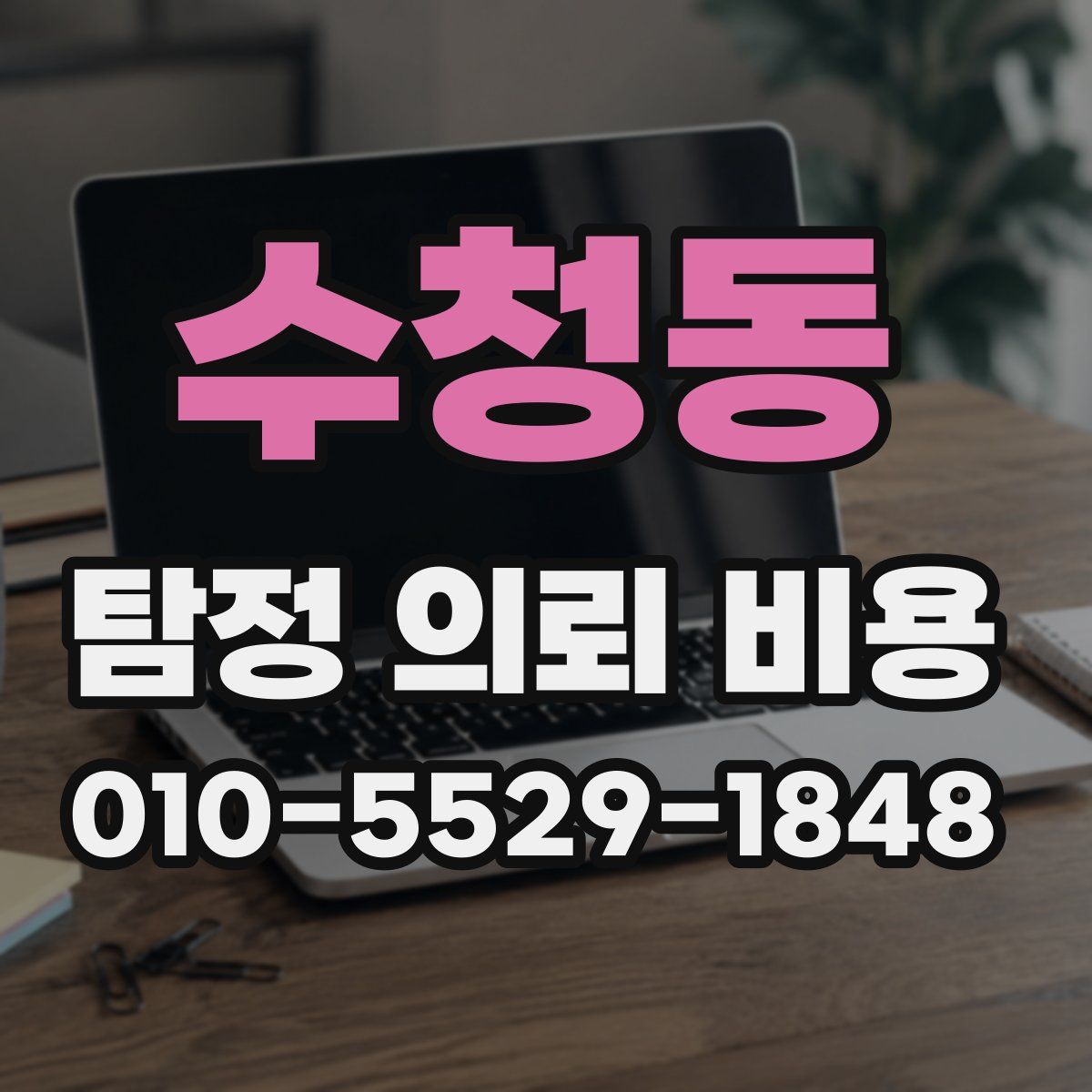 수청동 탐정 의뢰 비용