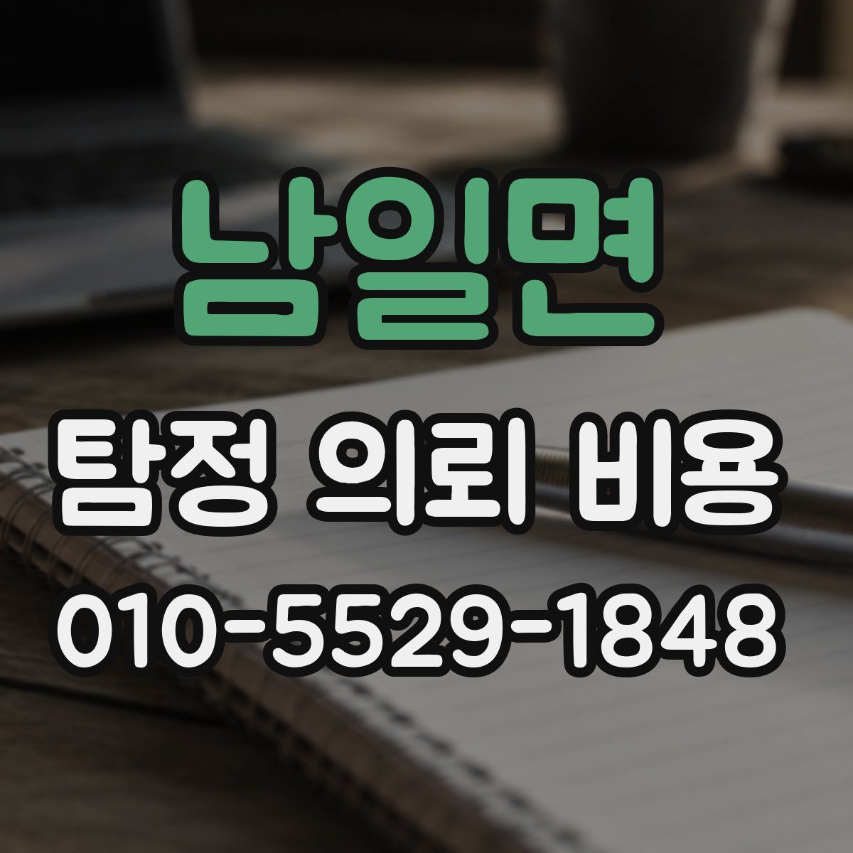 남일면 탐정 의뢰 비용