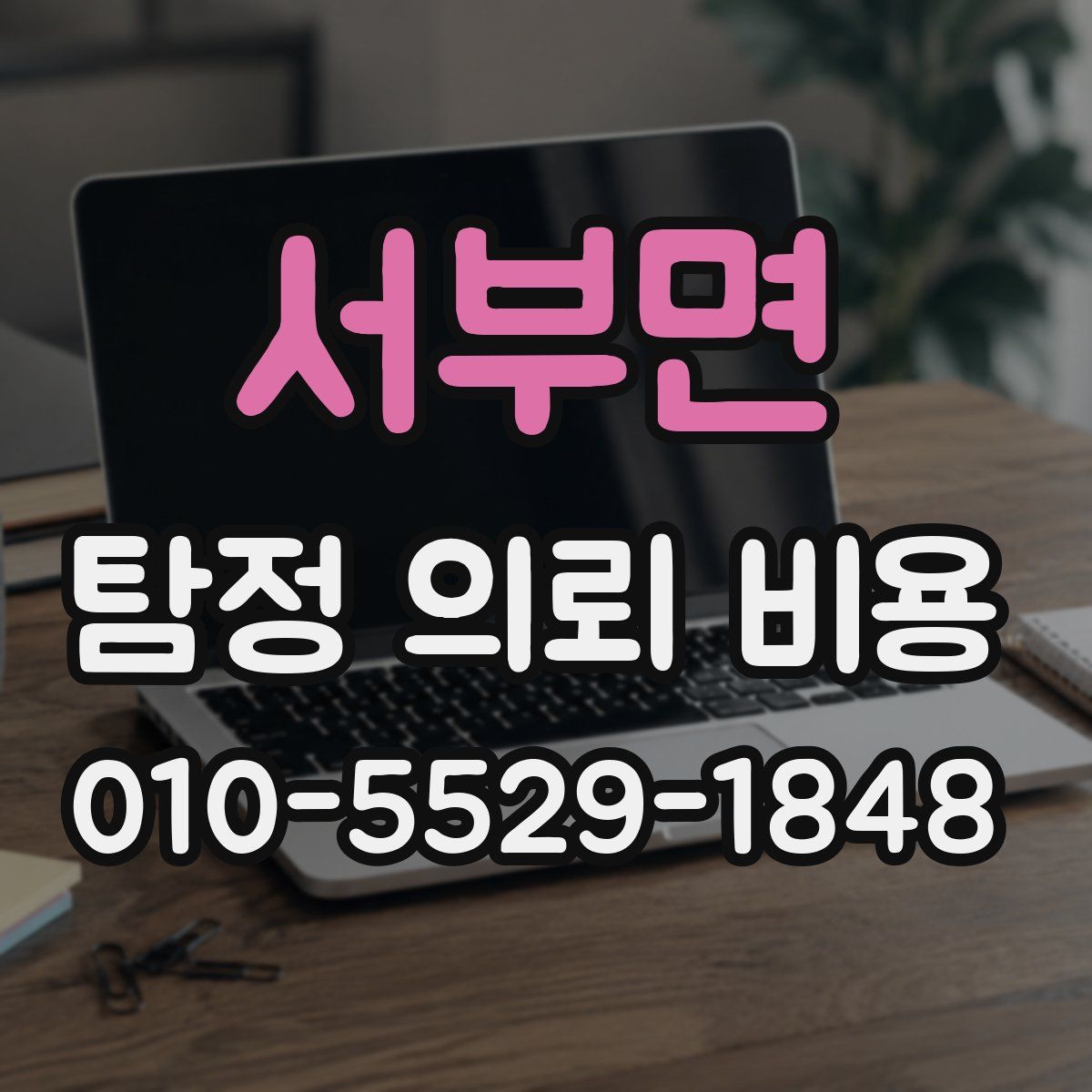 서부면 탐정 의뢰 비용