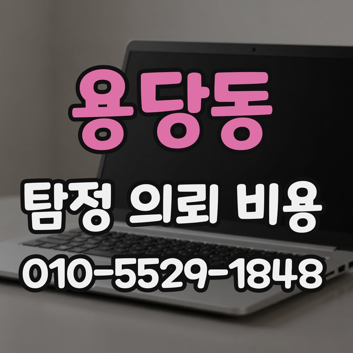 용당동 탐정 의뢰 비용
