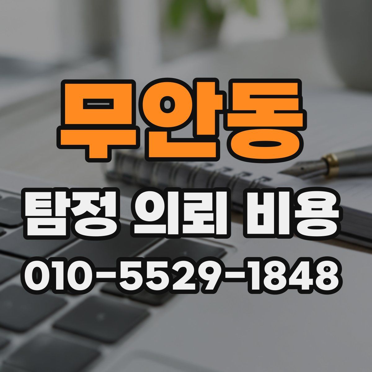 무안동 탐정 의뢰 비용