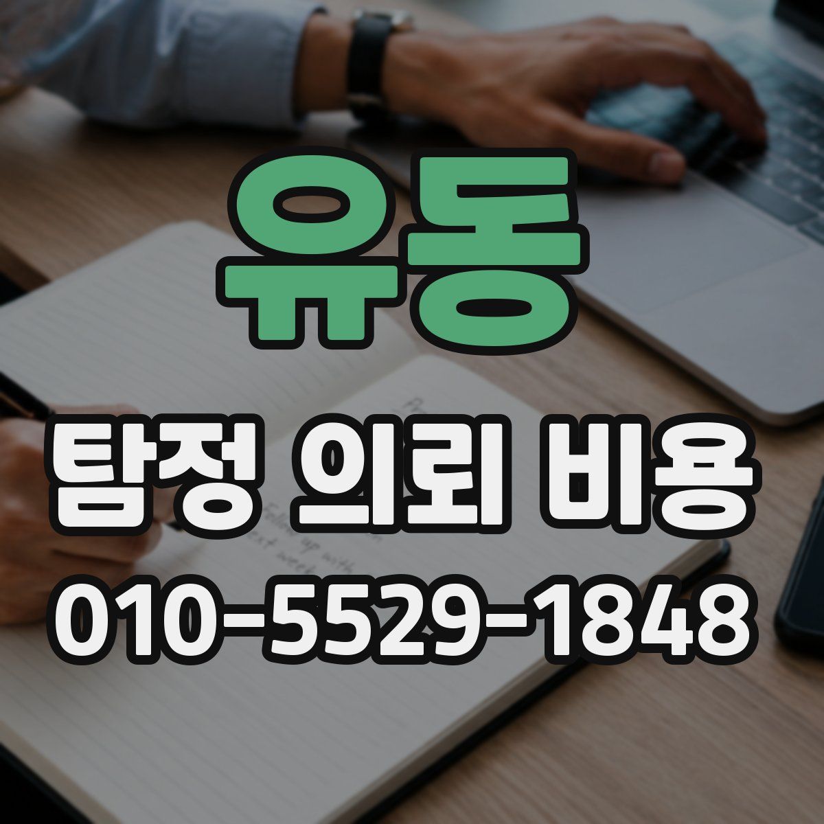 유동 탐정 의뢰 비용