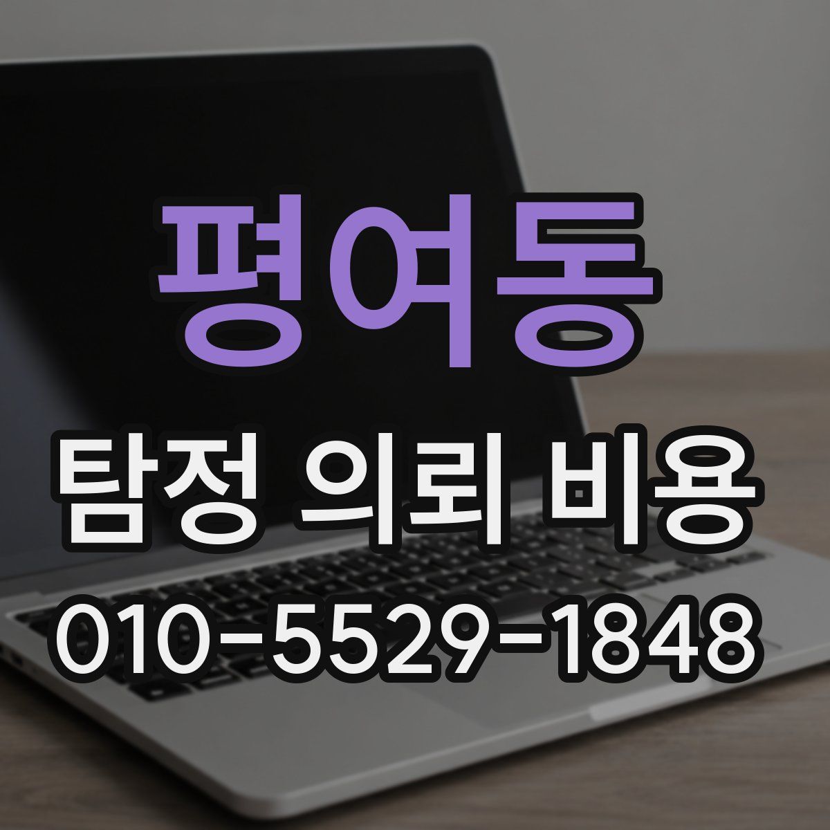 평여동 탐정 의뢰 비용