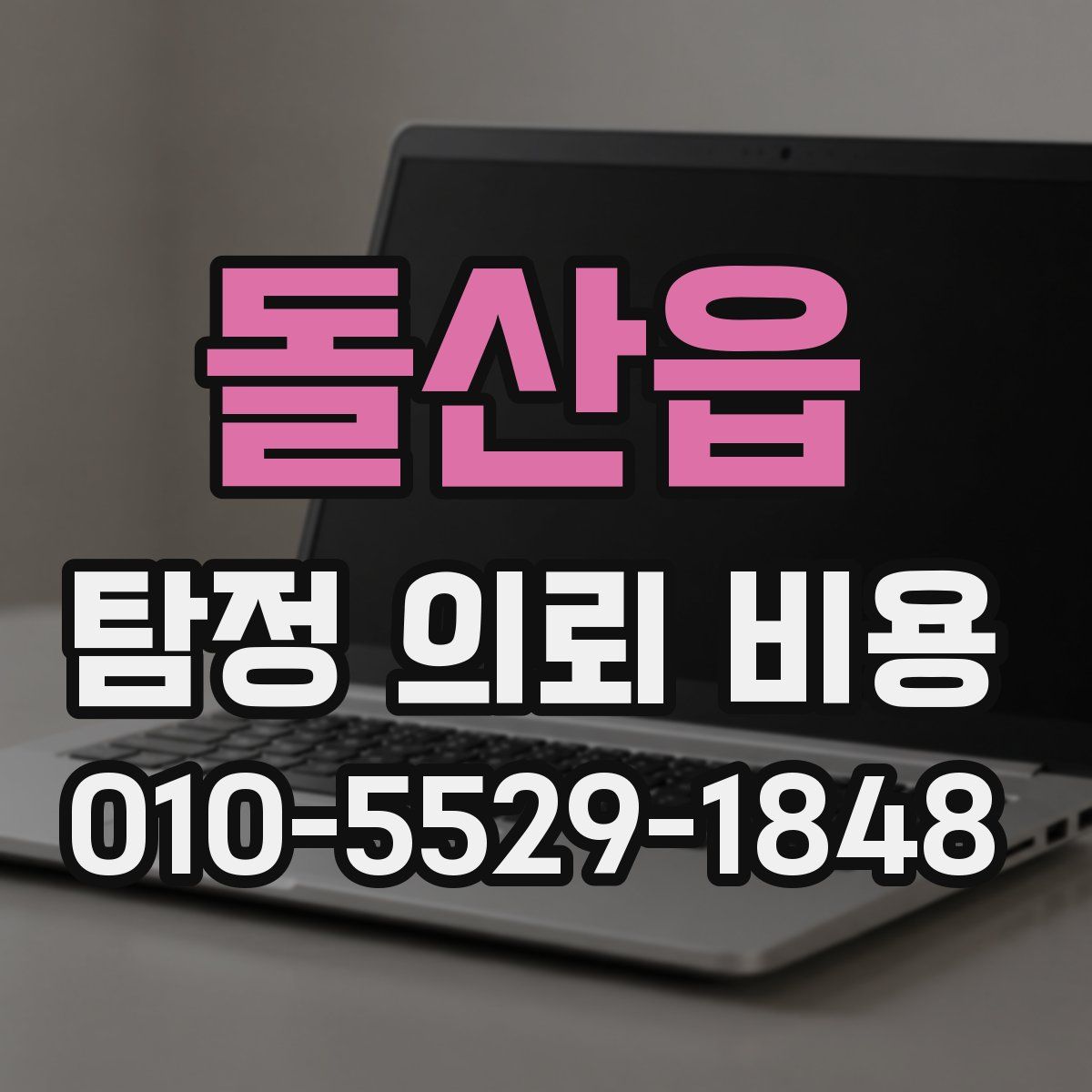 돌산읍 탐정 의뢰 비용