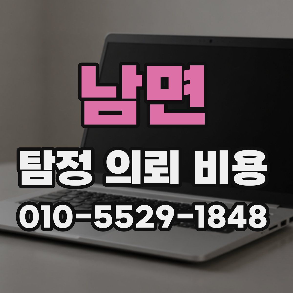 남면 탐정 의뢰 비용