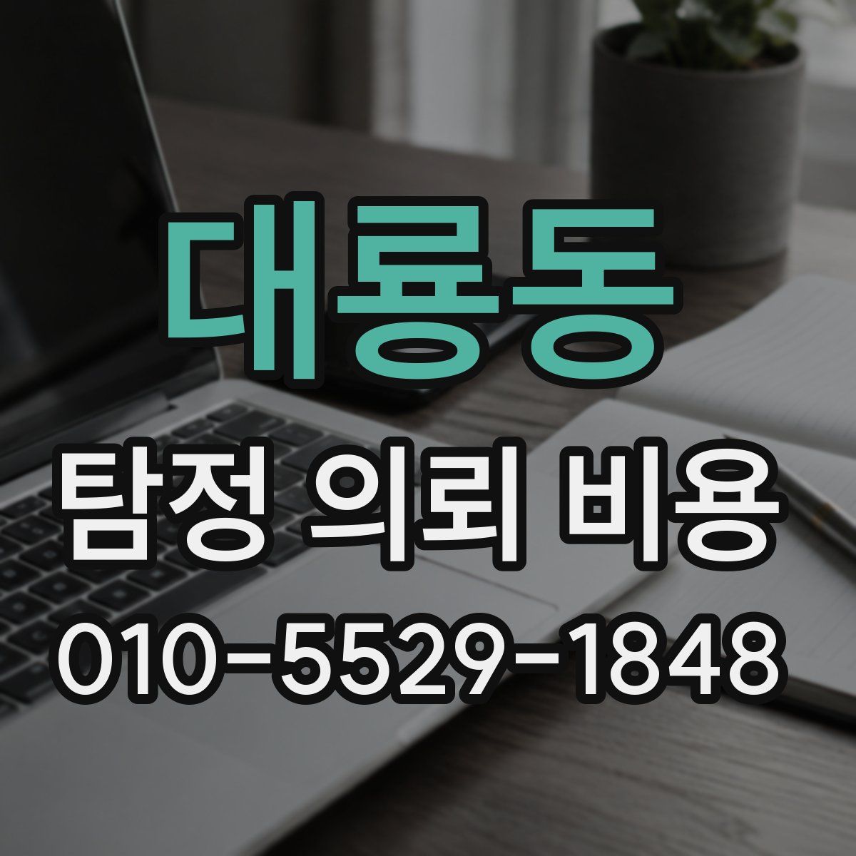 대룡동 탐정 의뢰 비용