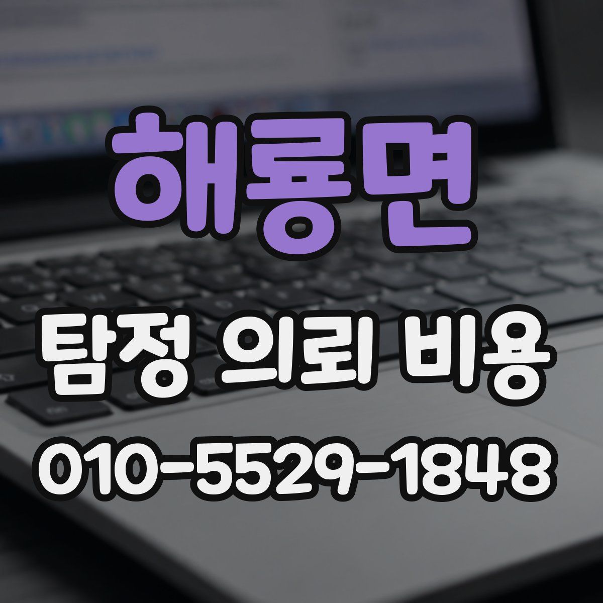해룡면 탐정 의뢰 비용