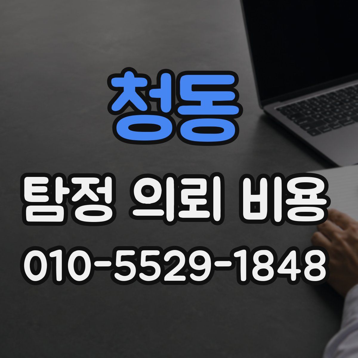 청동 탐정 의뢰 비용