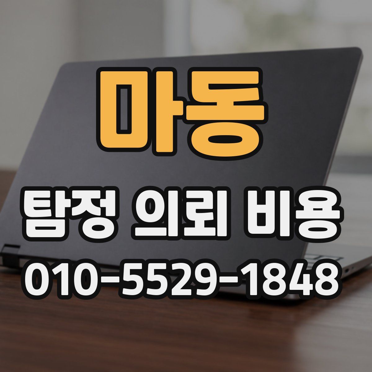 마동 탐정 의뢰 비용