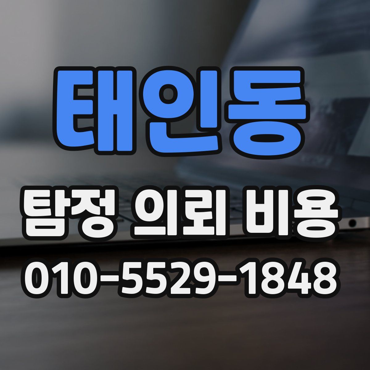 태인동 탐정 의뢰 비용