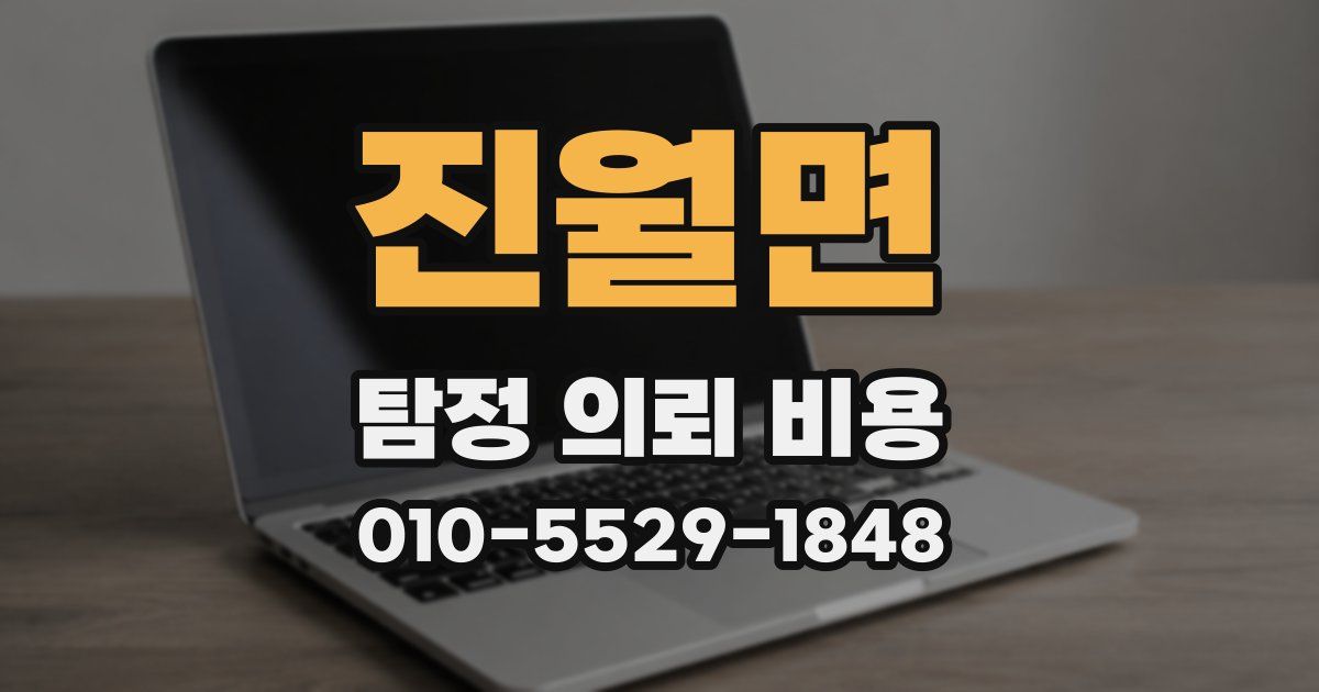 진월면 탐정 의뢰 비용