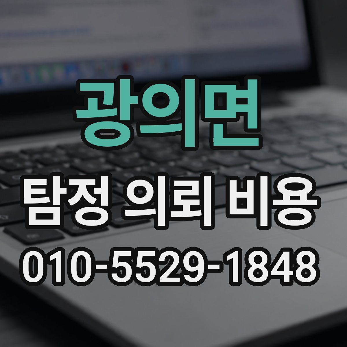 광의면 탐정 의뢰 비용