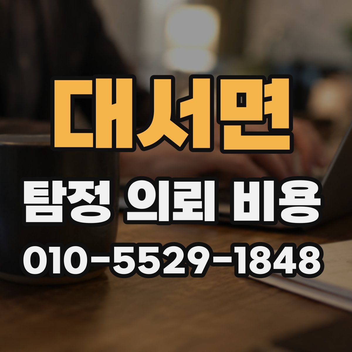 대서면 탐정 의뢰 비용