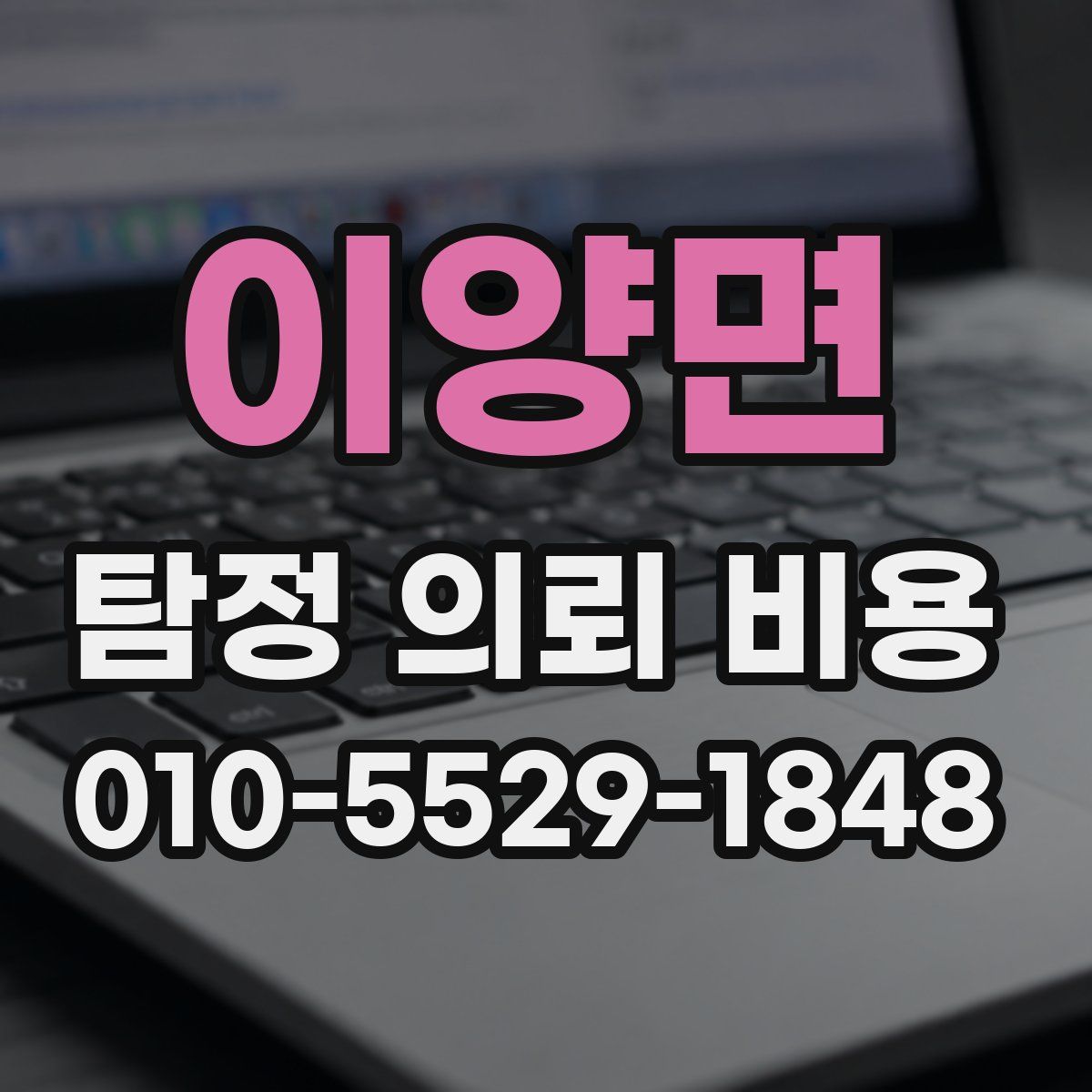 이양면 탐정 의뢰 비용
