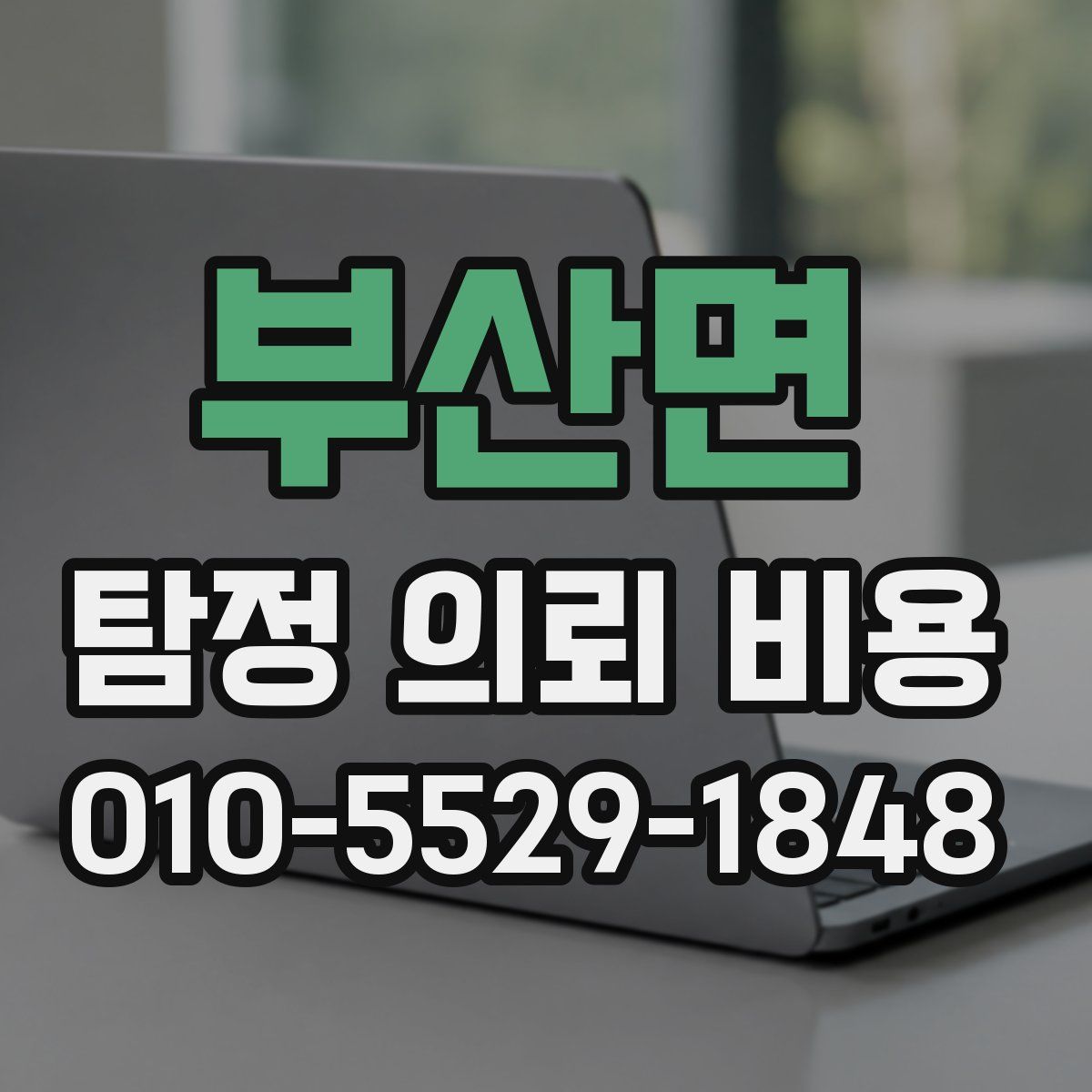 부산면 탐정 의뢰 비용