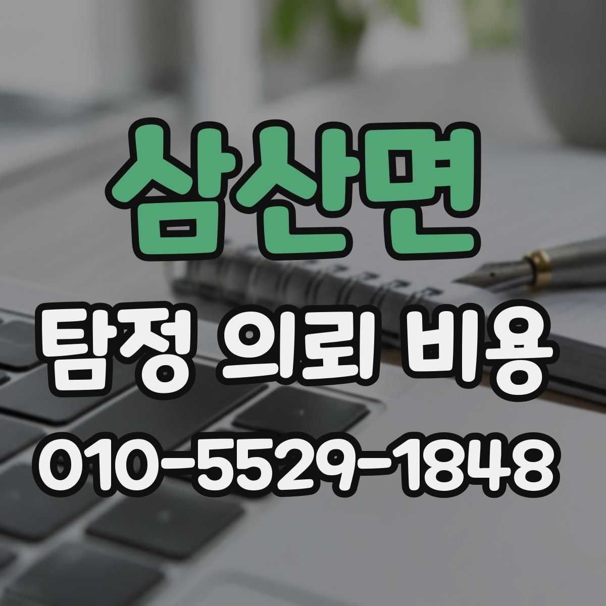 삼산면 탐정 의뢰 비용