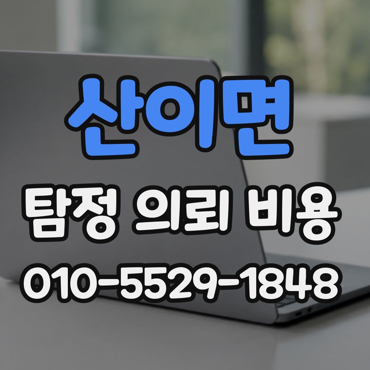 산이면 탐정 의뢰 비용