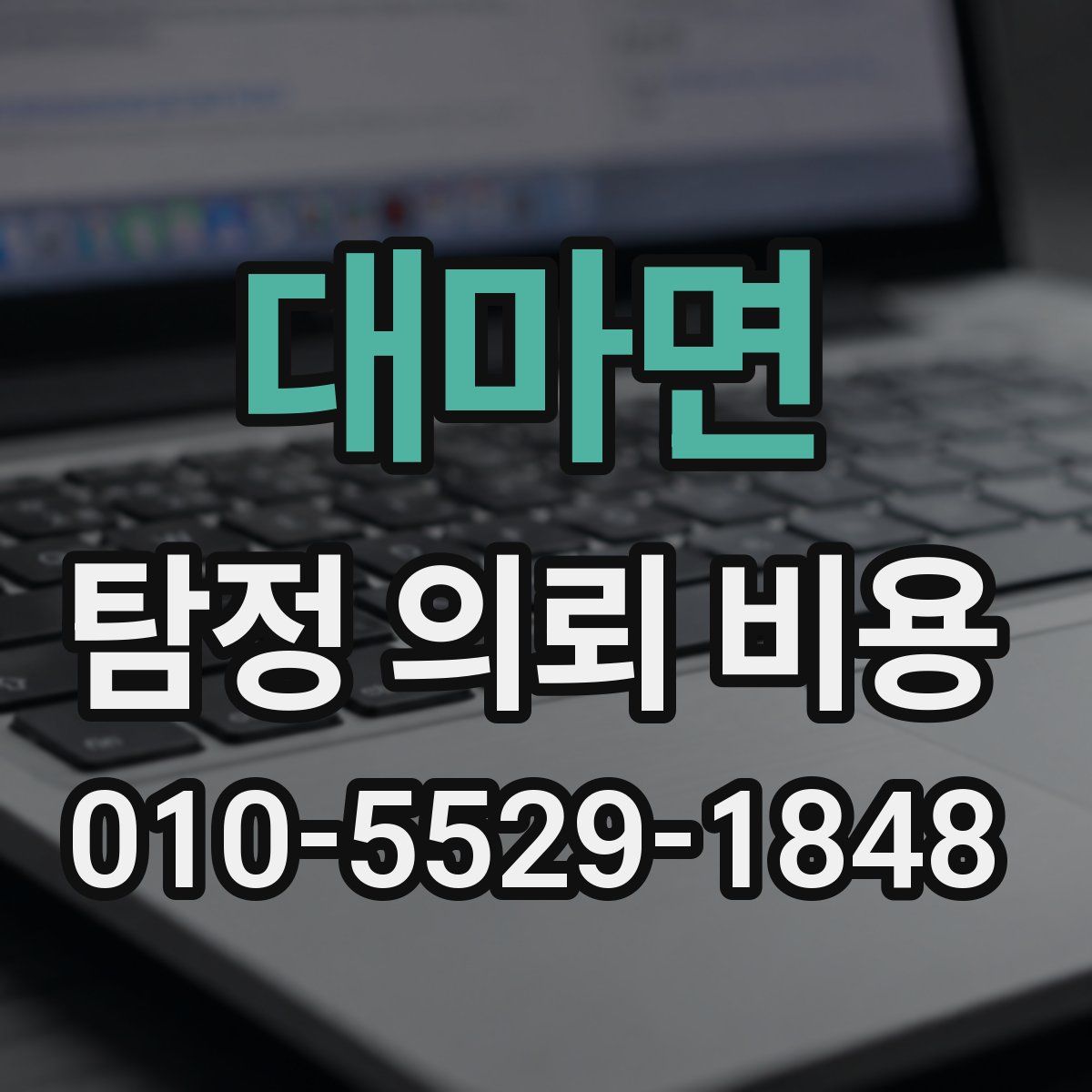 대마면 탐정 의뢰 비용