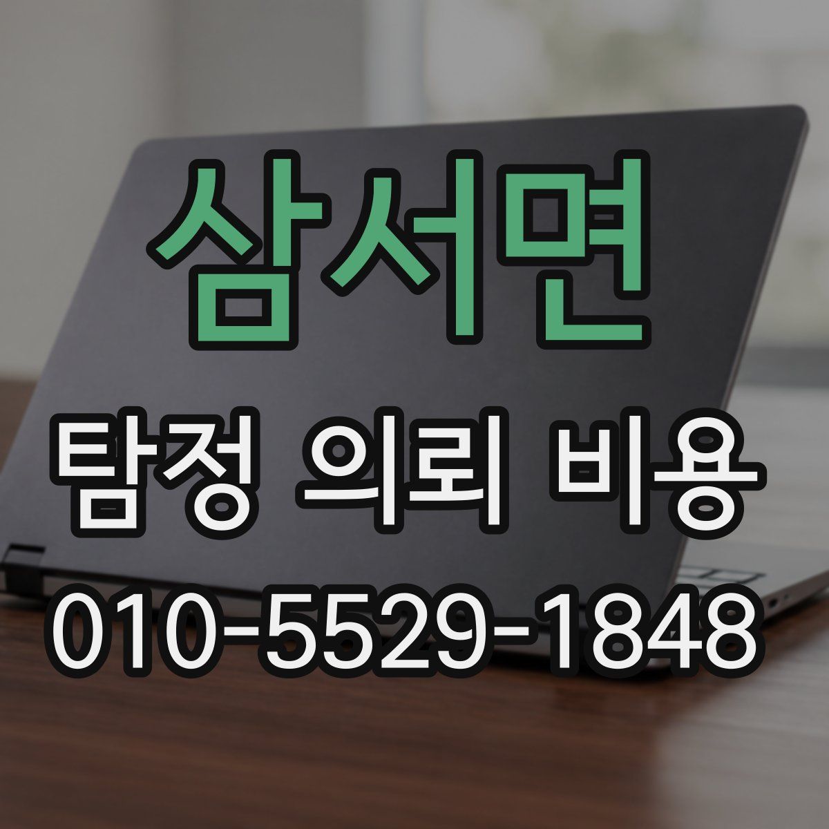 삼서면 탐정 의뢰 비용