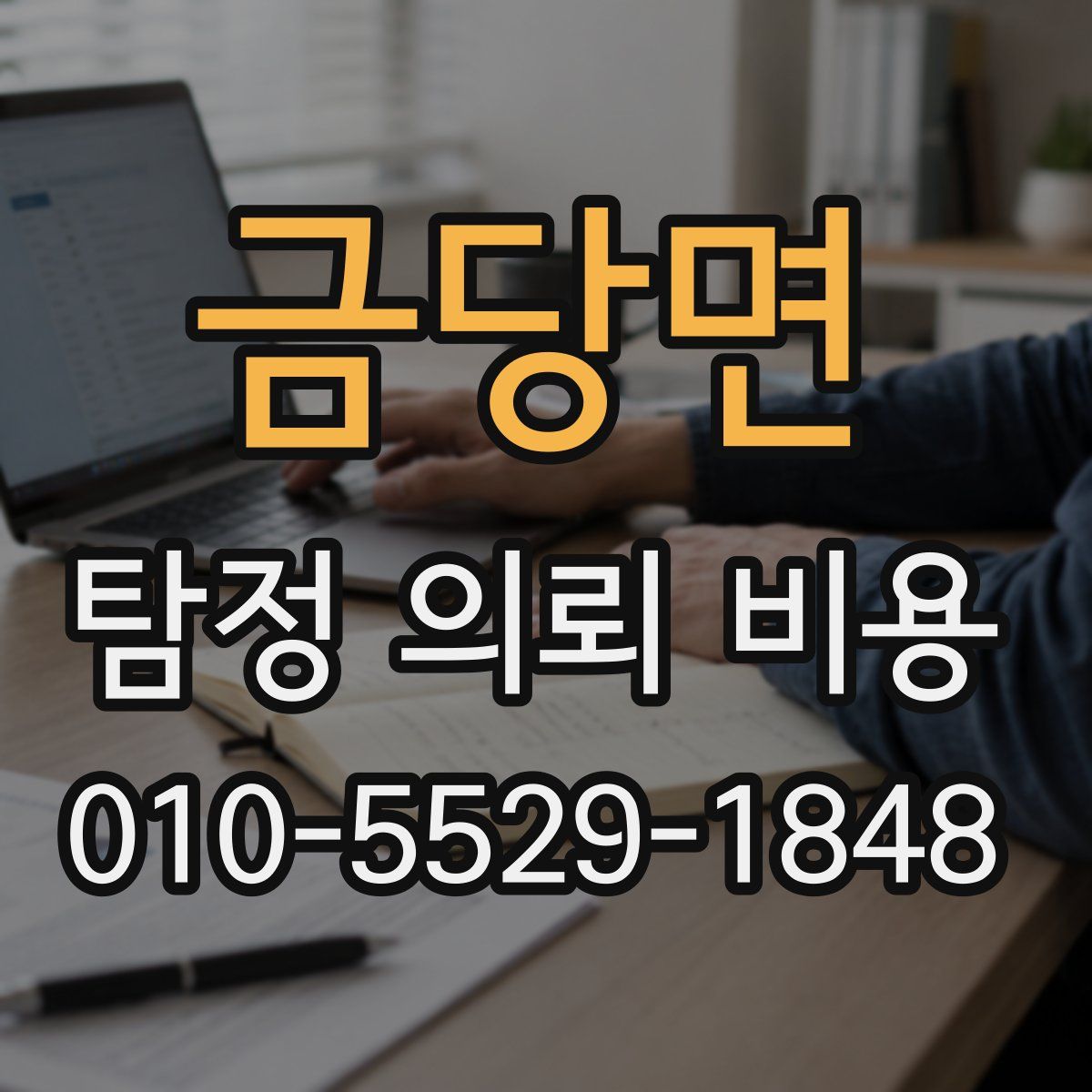 금당면 탐정 의뢰 비용