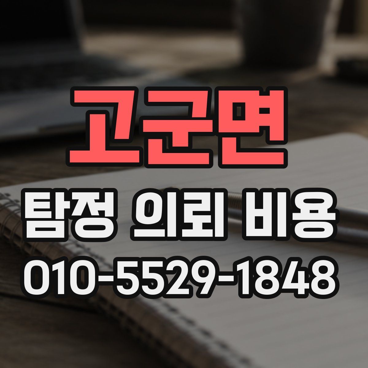 고군면 탐정 의뢰 비용