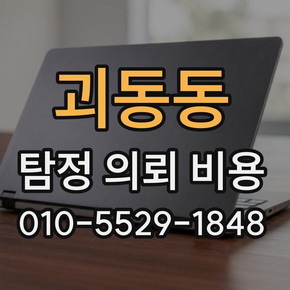 괴동동 탐정 의뢰 비용
