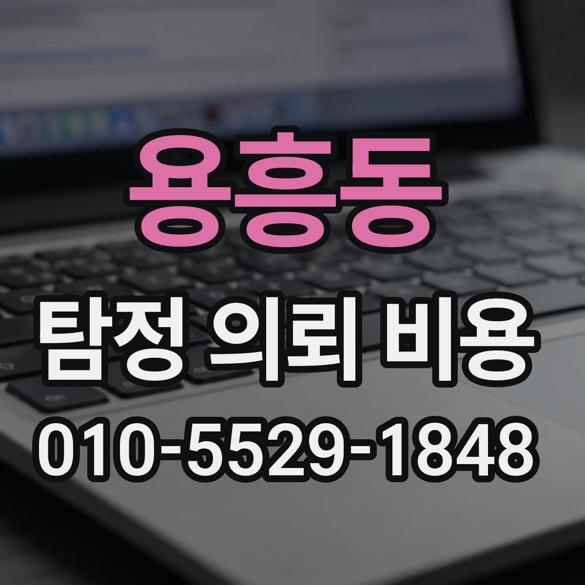 용흥동 탐정 의뢰 비용