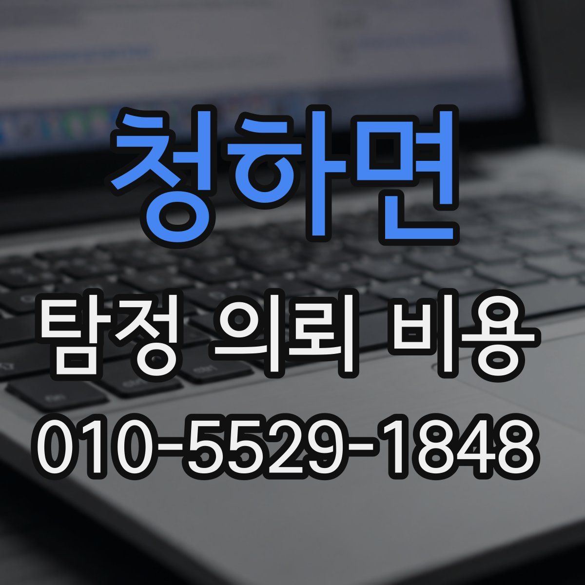 청하면 탐정 의뢰 비용