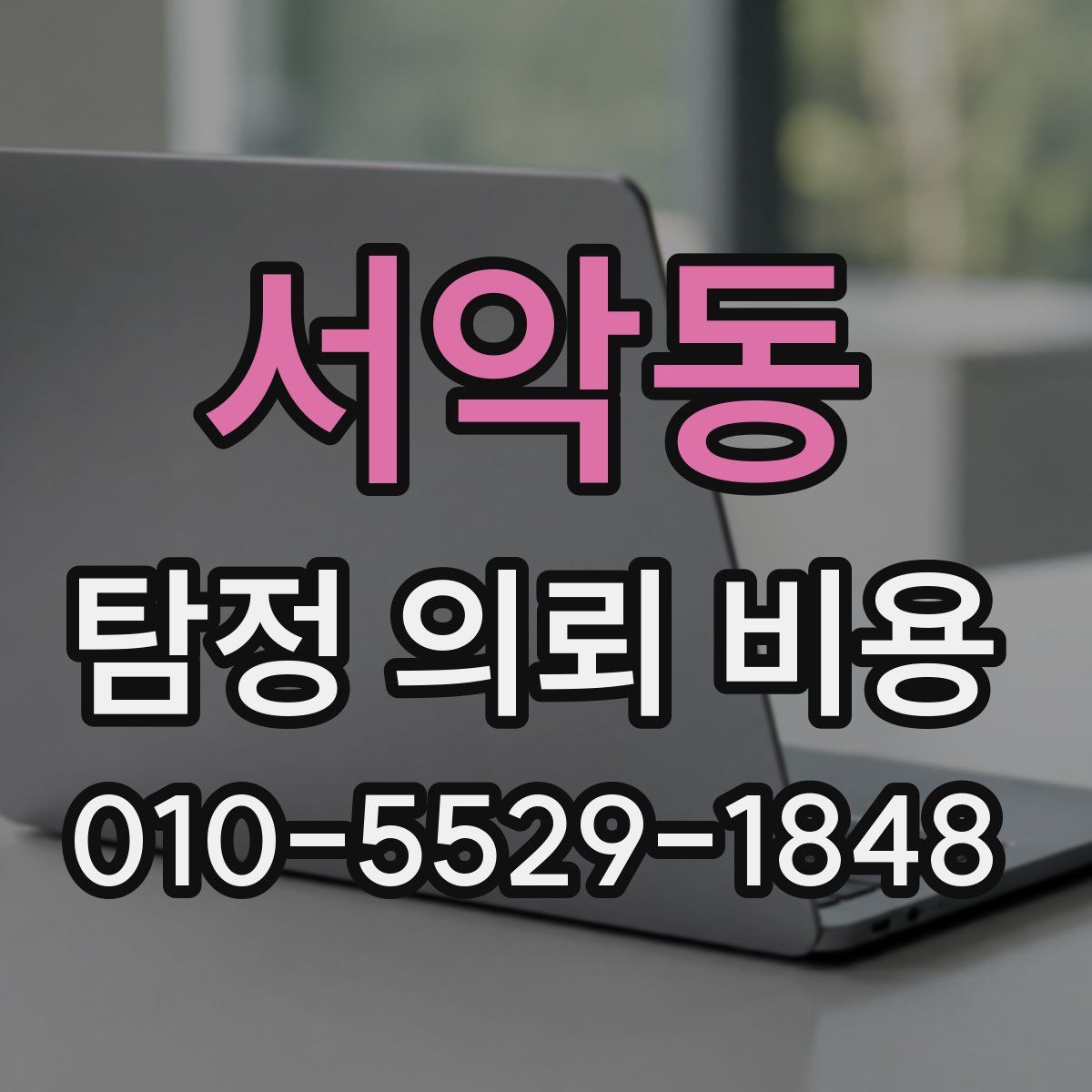 서악동 탐정 의뢰 비용